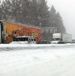 I-80 Open After Weekend Storm Closed It For Several Hours.