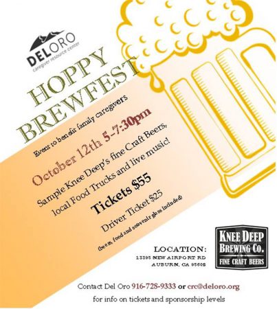 October 12 Del Oro Hoppy Brewfest